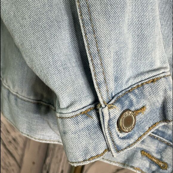 Boom Boom Denim Jeans Jacket S - Picture 4 of 8